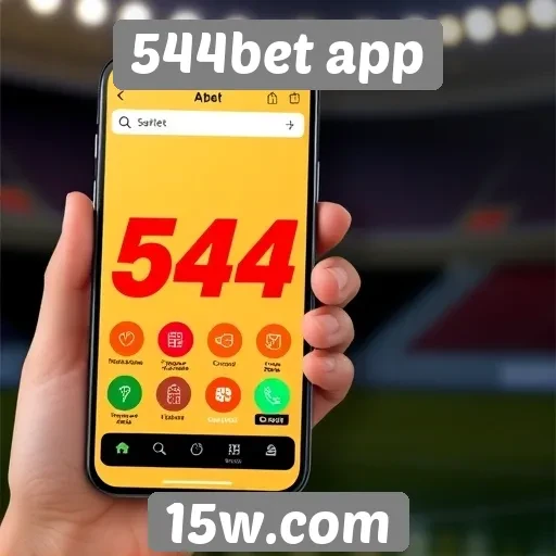 Avaliação da interface do 544bet app