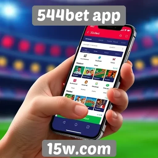 Análise da interface do 544bet app