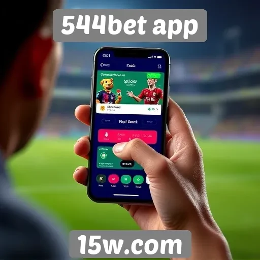 Experiência do usuário no 544bet app